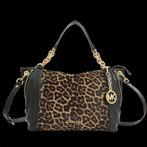 michael kors leopard bag